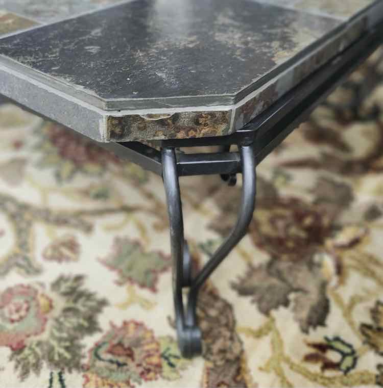 Stone Top Coffee Table