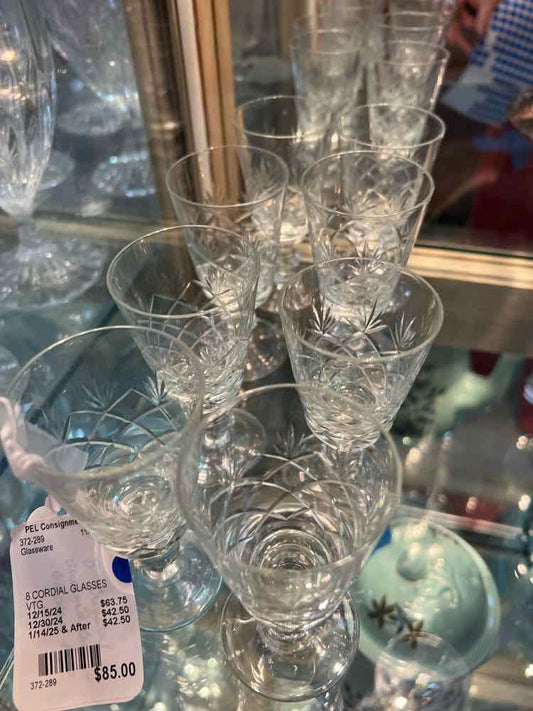 Cordial Glasses