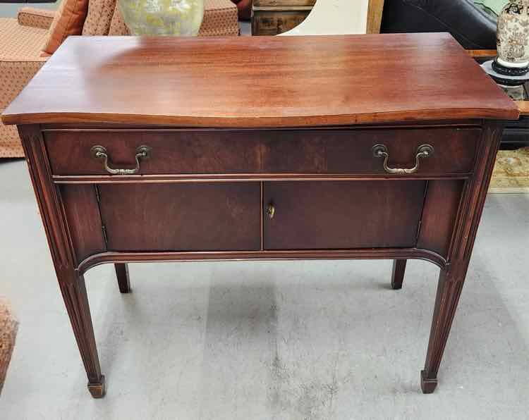 Antique Federal Style Sideboard Cabinet