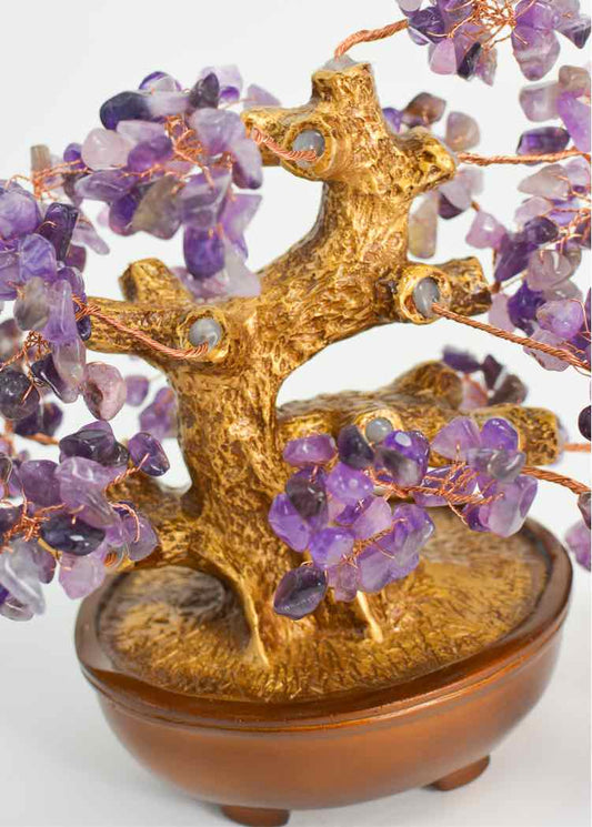 Kalifano Amethyst Tree Decor