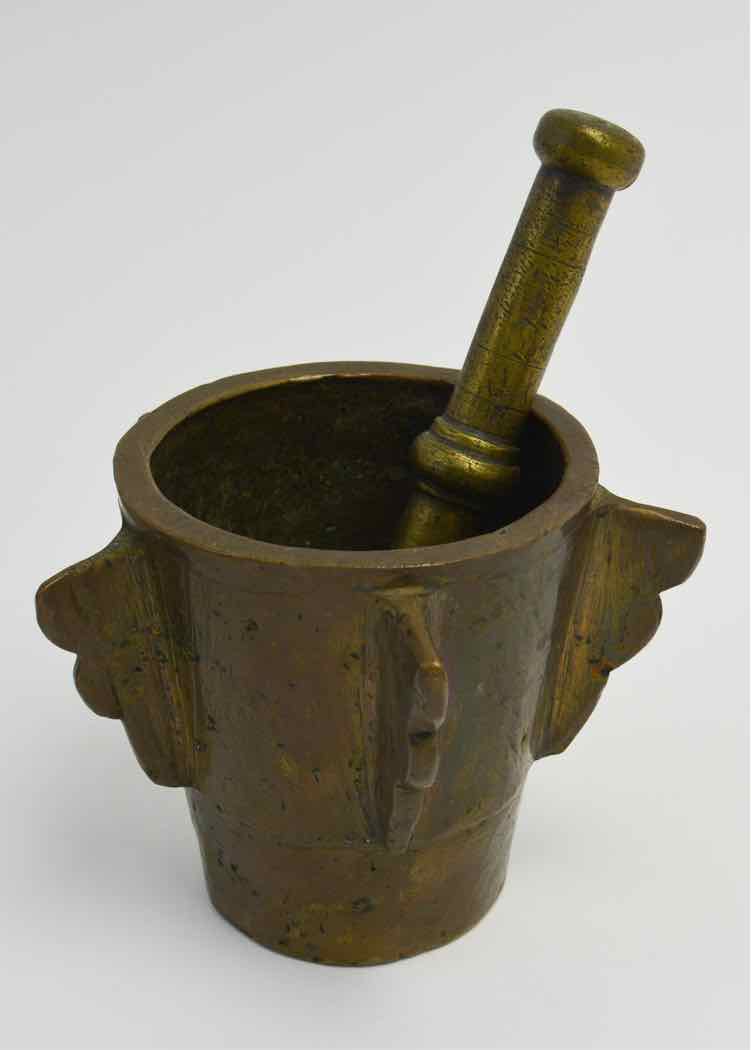 Bronze Apothecary Mortar & Pestle
