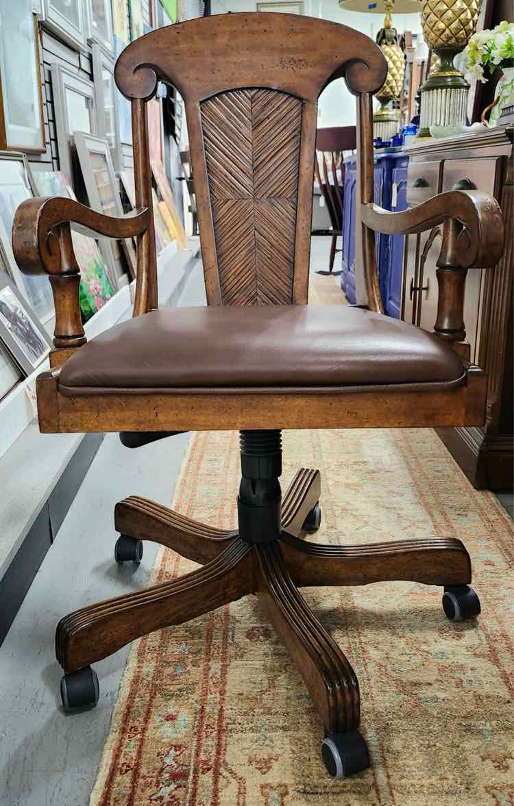 Tommy Bahama Lexington Wood Office Chair