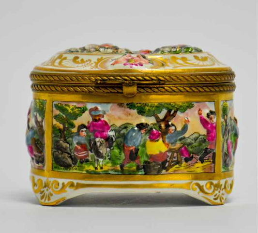 Capodimonte Italian Trinket Box