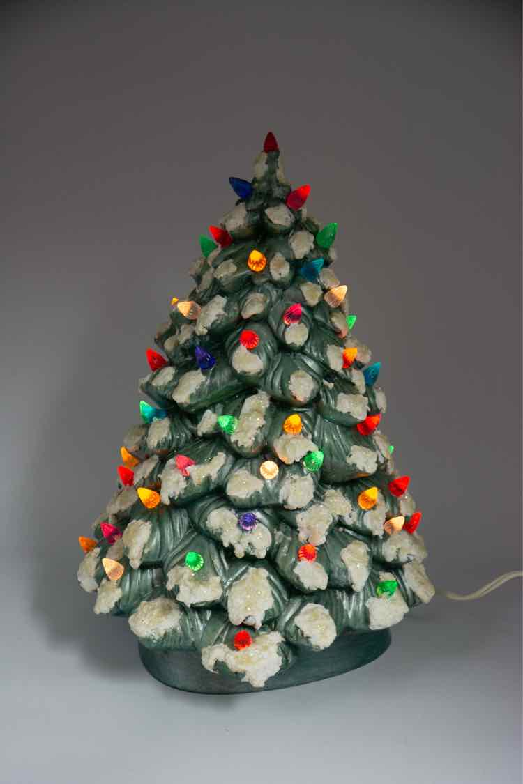 Ceramic Light-up Christmas Tree
