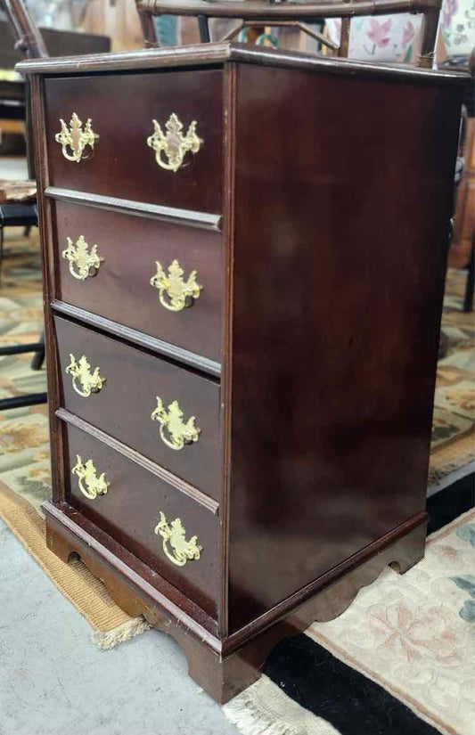 Wood File Cabinet