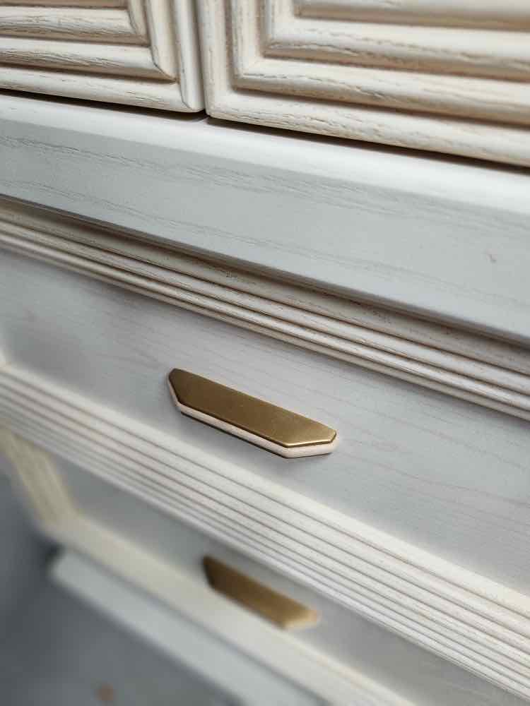 American Drew Small Beige Armoire