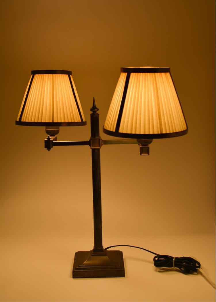 Visual Comfort Dual-Arm Bouillotte Lamp