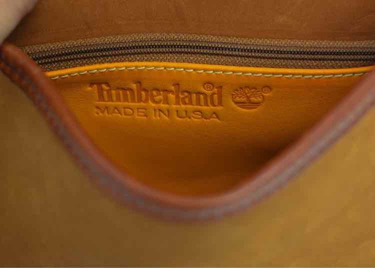 Purse Timberland Leather Crossbody 1990's