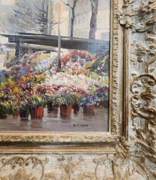 Oil Painting by H.F. Root