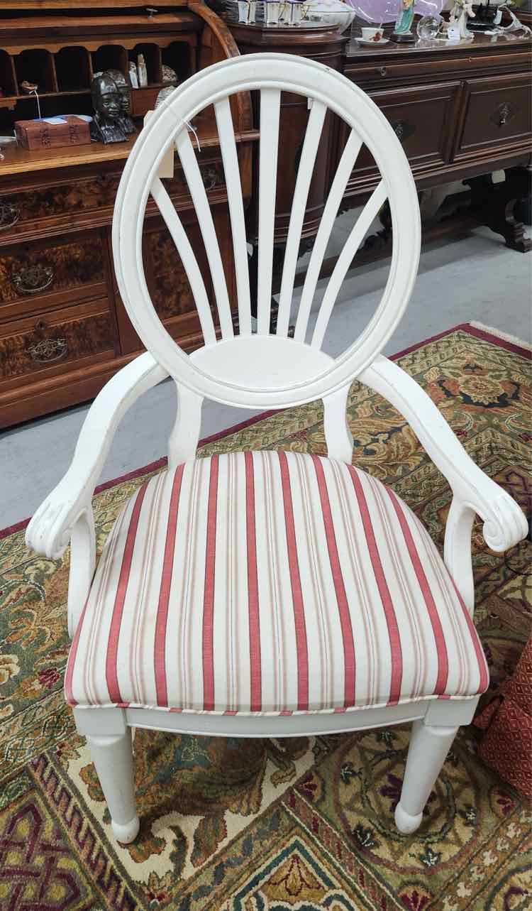 White Arm Chair