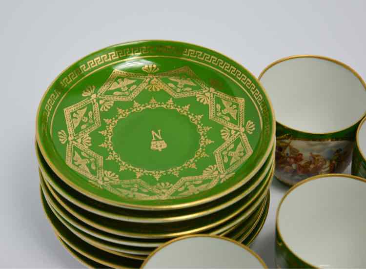 19th C. Napoleon Tea Set