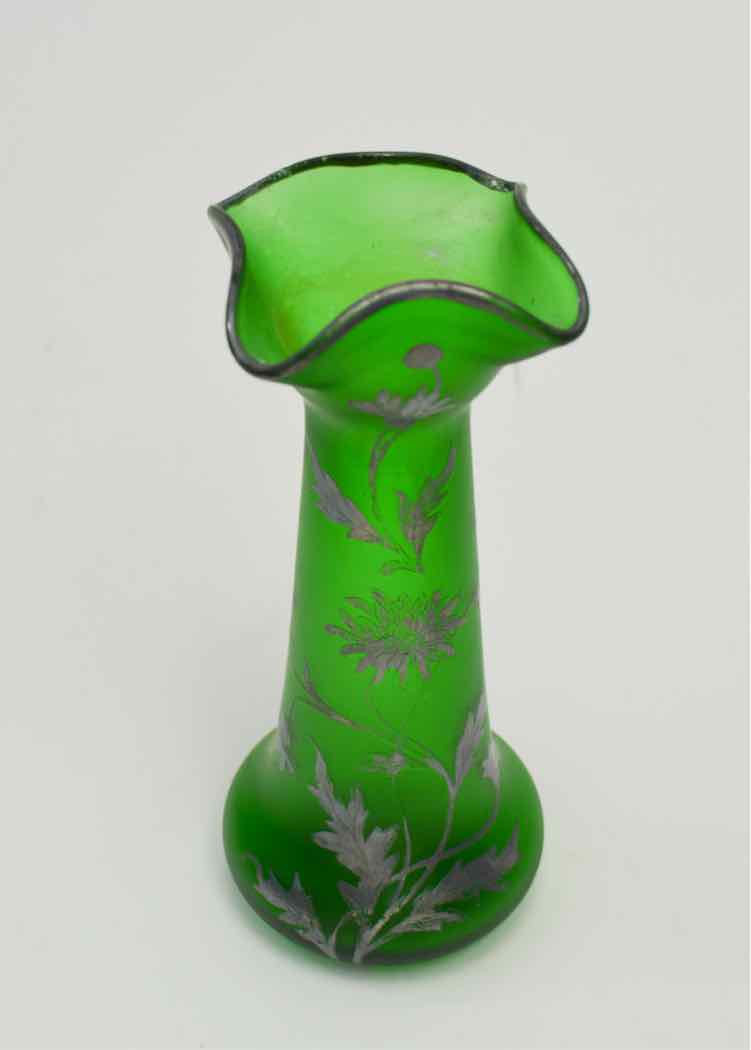 Vtg.Bohemian Kralik Vase