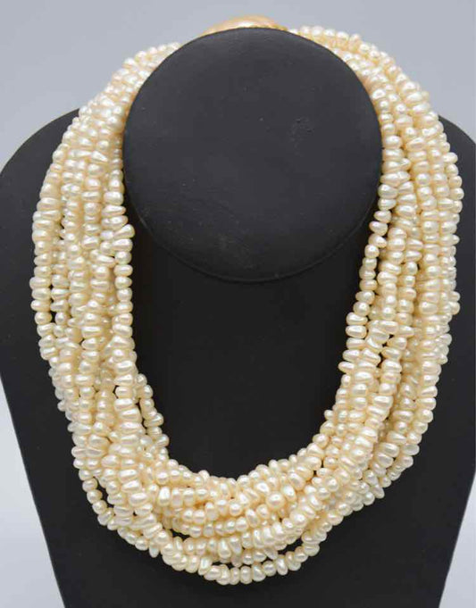 Kenneth Lane Freshwater/Multi-Strand Necklace