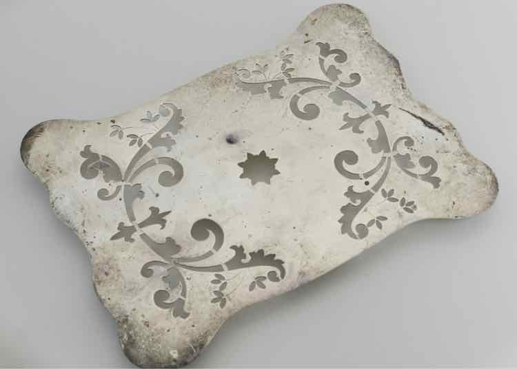 Vintage Sterling Silver Trivet