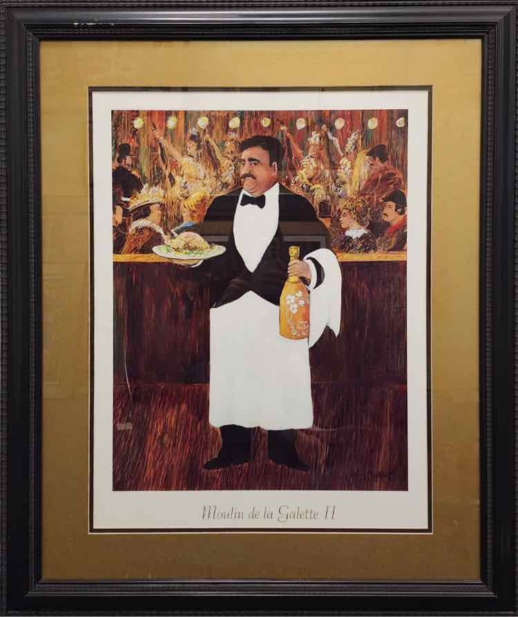 Moulin de la Galette II//G.Buffett Art Print