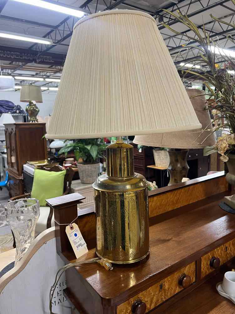 Vintage Brass Lamp