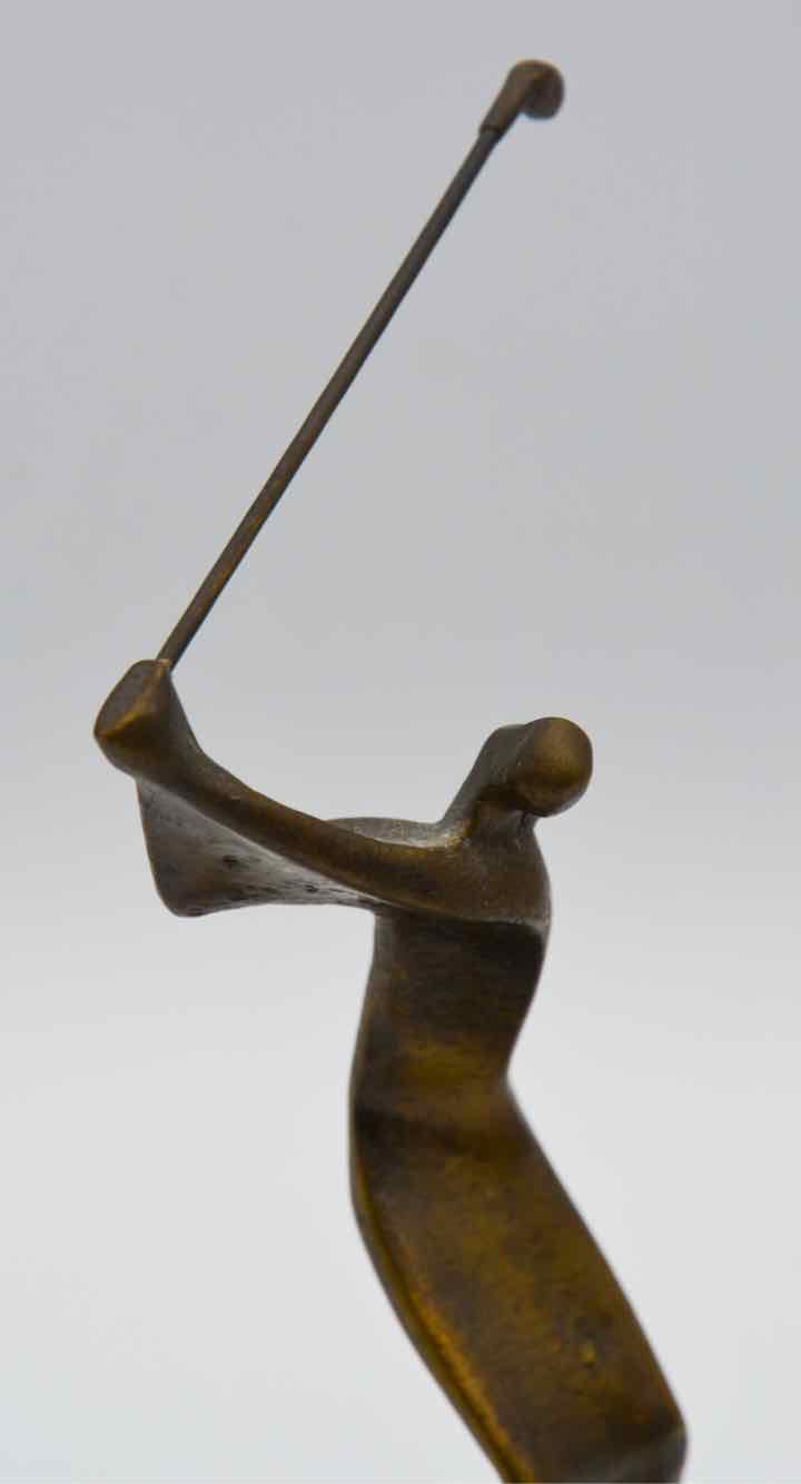 Bronze Golfer Sculpture