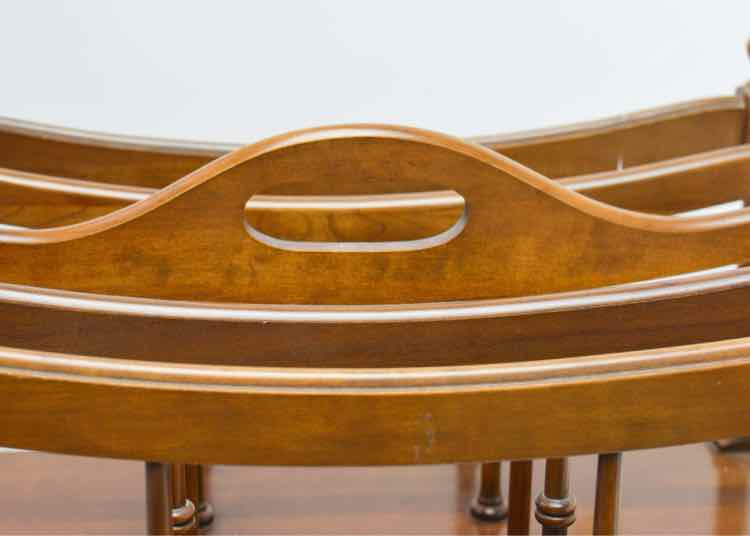 Mahogany Magazine Rack