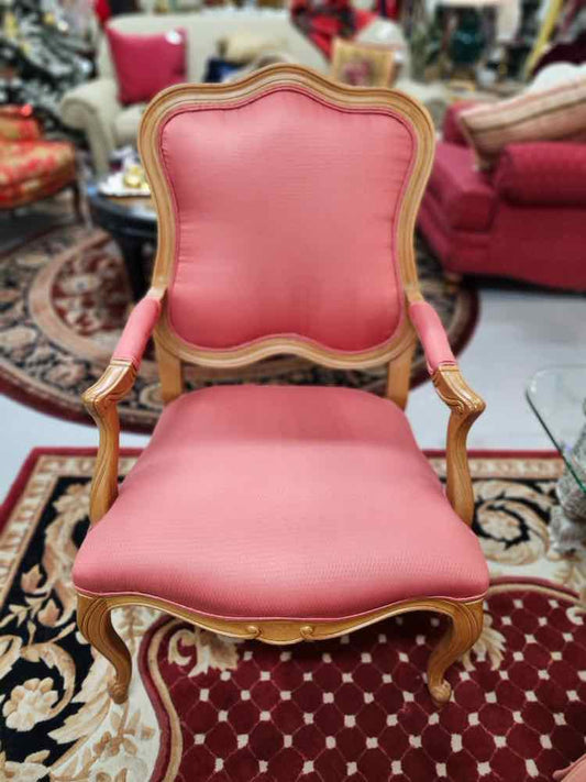 Pair of Pink Arm Chairs
