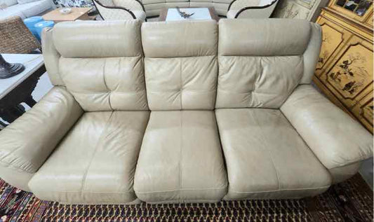Leather Recliner Sofa