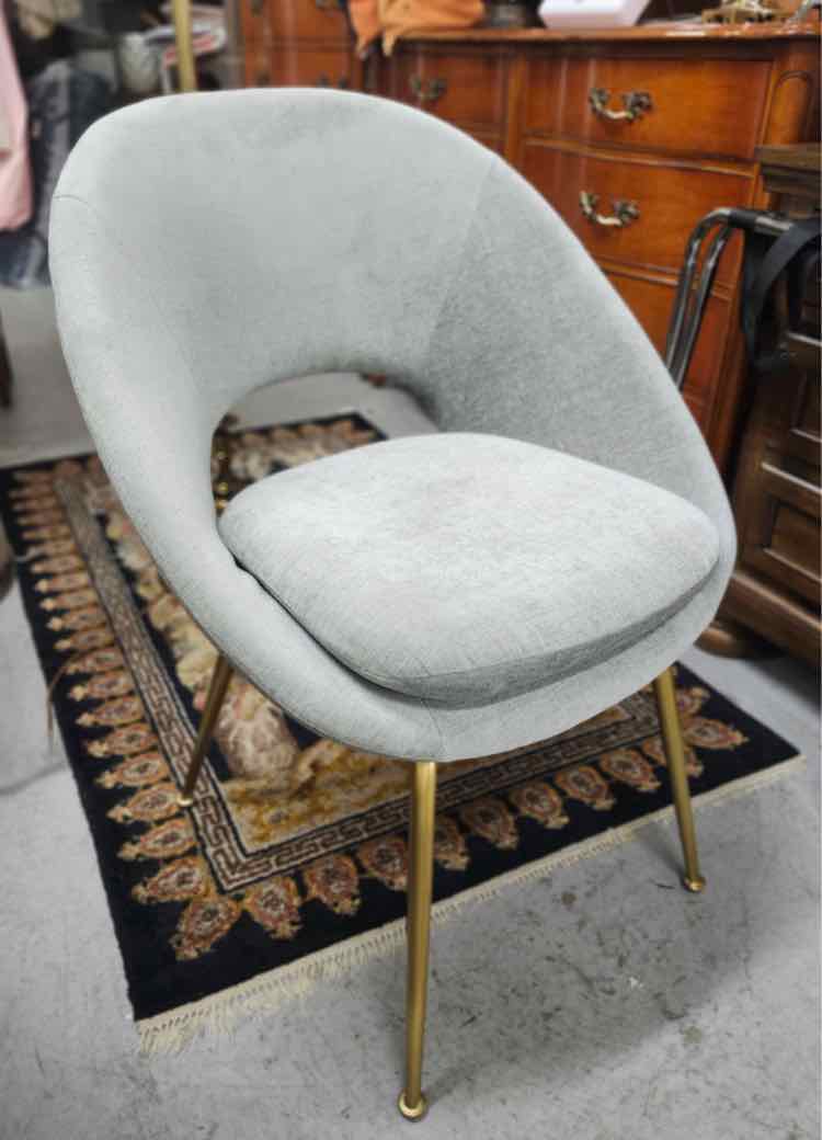 West Elm Grey Chair