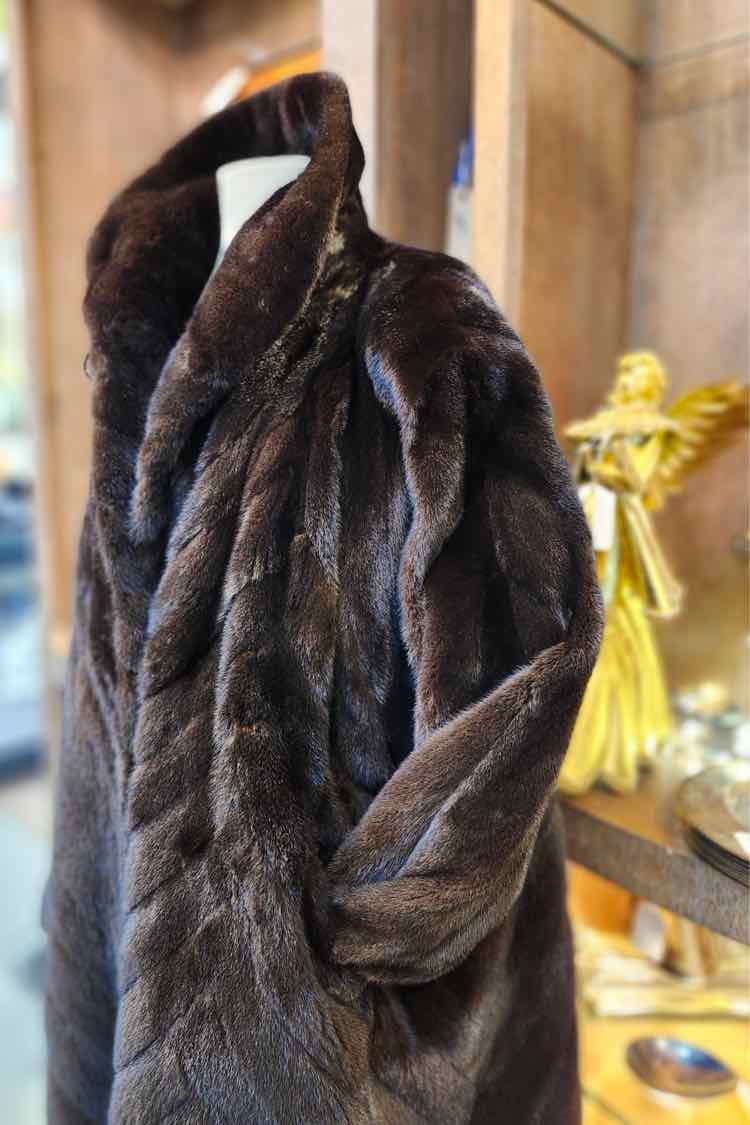 Vintage Black Gamma Mink Fur Coat - Nordstroms