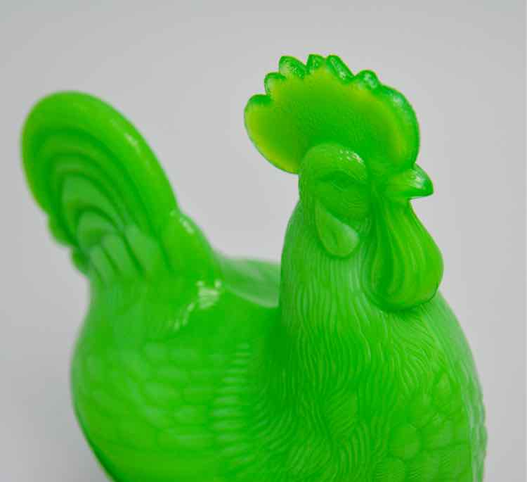 Vtg. Rooster Candy Dish