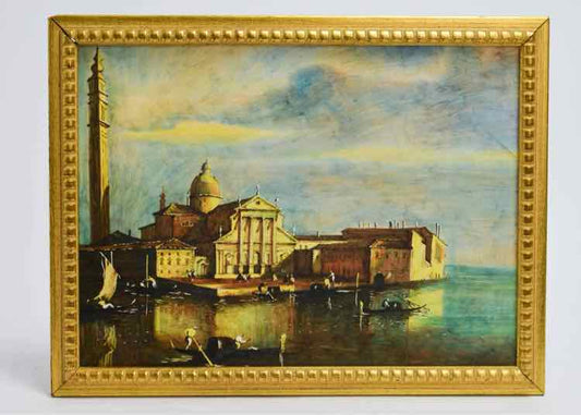 Hand painted Italian Landscape Tiles