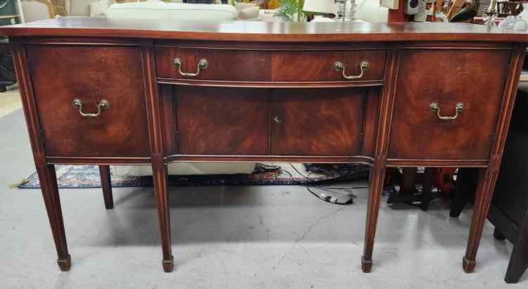 Antique Federal Style Sideboard Cabinet