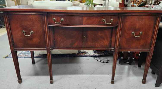 Antique Federal Style Sideboard Cabinet