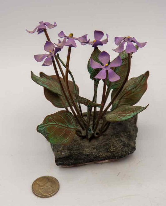 MCM Bovano of Cheshire African Violet Decor