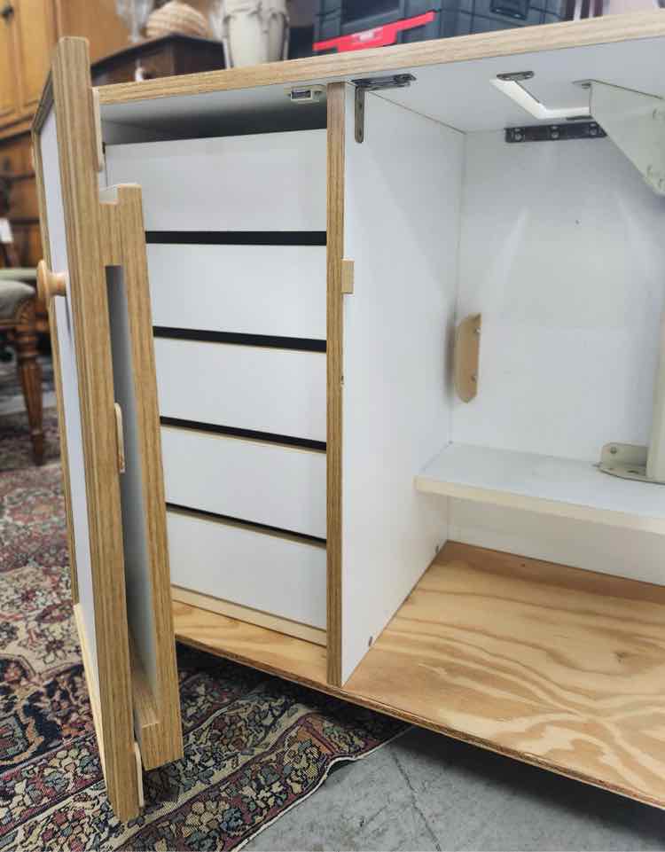 Cabinet Sewing Station