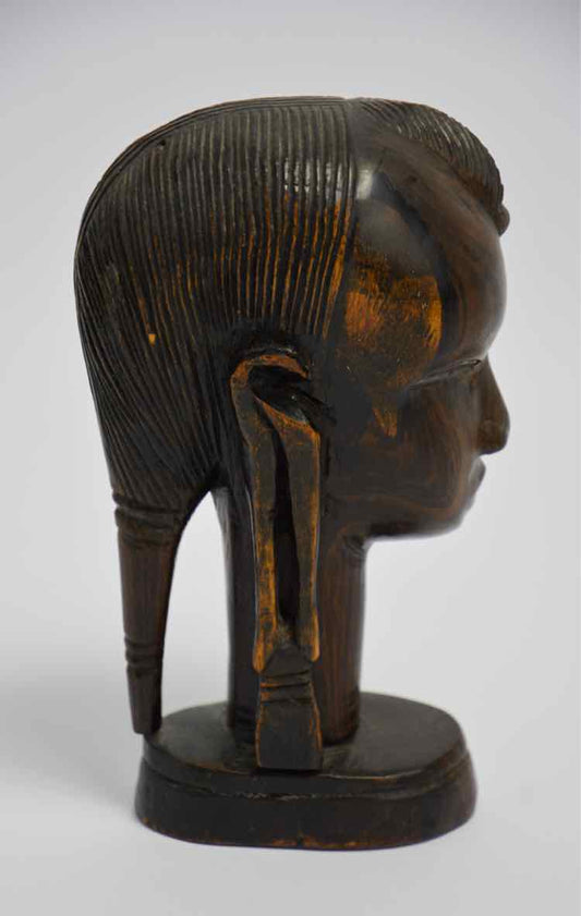 Hand Carved African Bust