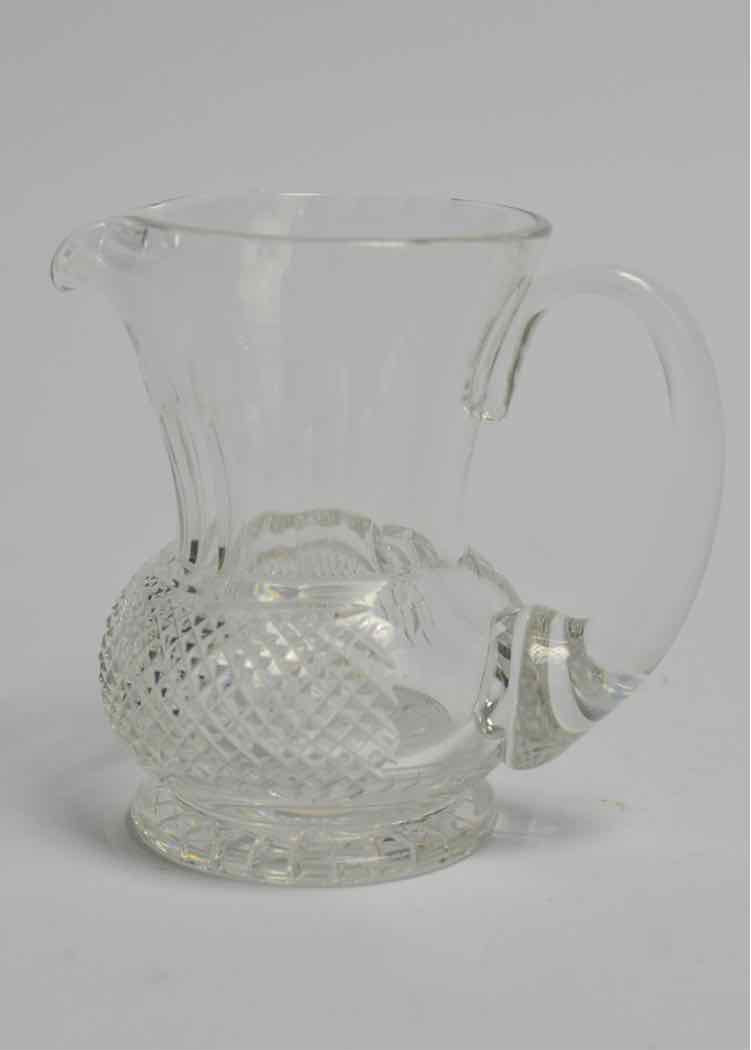 Edinburgh Crystal Thistle Cream Jug