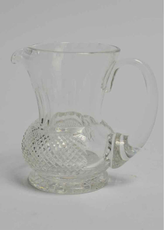 Edinburgh Crystal Thistle Cream Jug