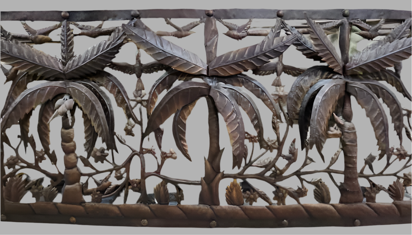 Metal Palm Art