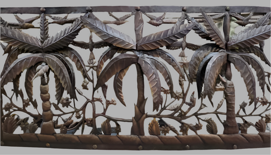 Metal Palm Art