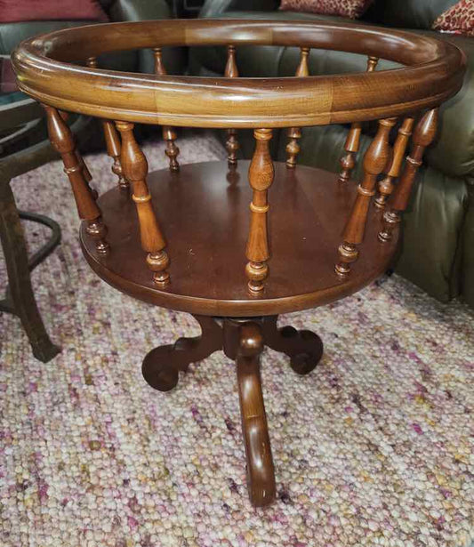 Forslund Wooden Sewing/Knitting Basket