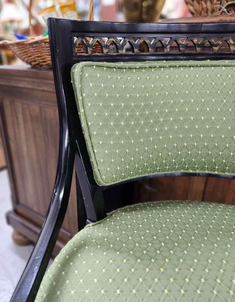 Green Upholstered Chair