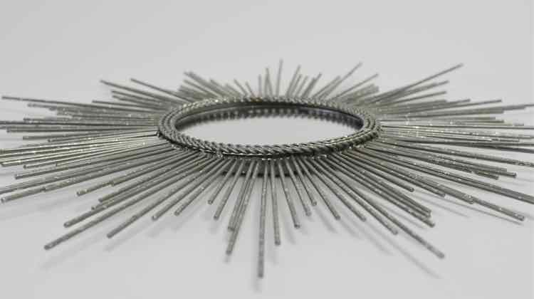 Silvertone Sunburst Mirror