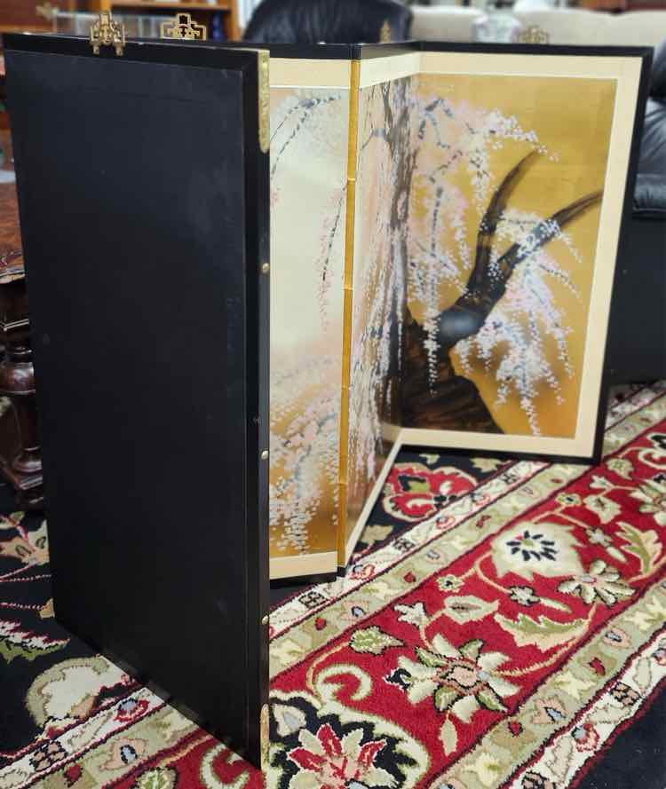 Gold Leaf Sakura Blossom Art Panels