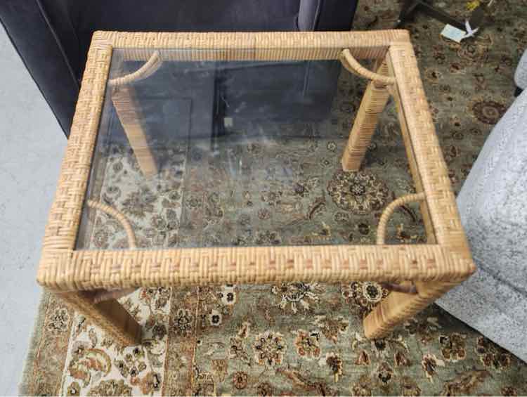 Rattan Outdoor End Table