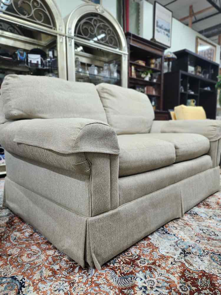 Beige Rob & Stucky Loveseat