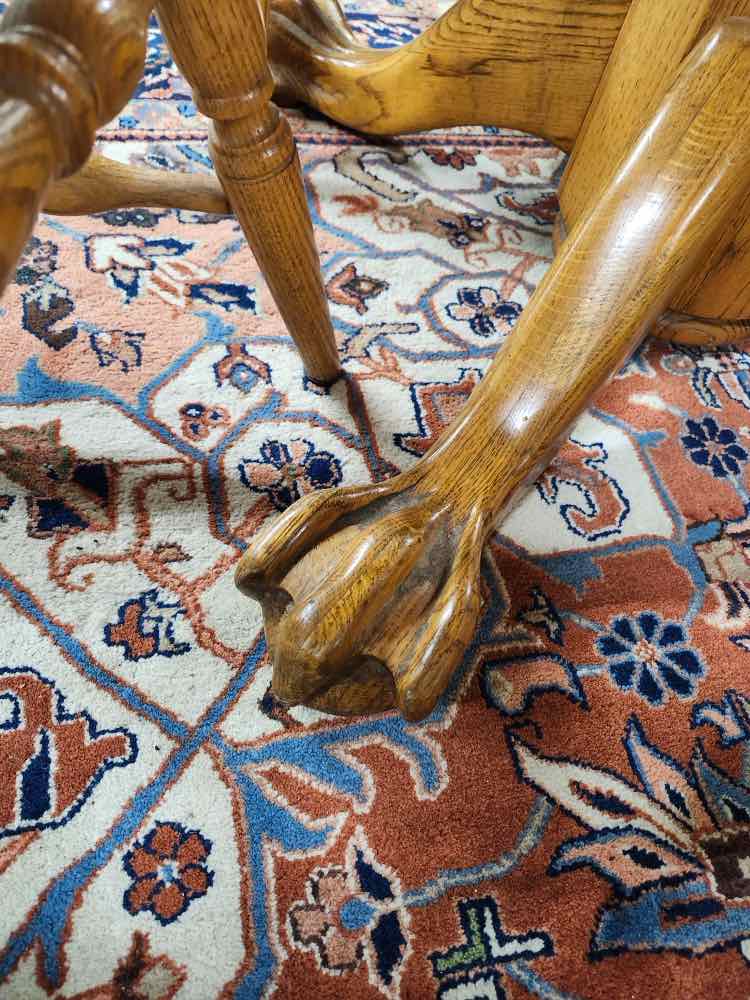Ball & Claw Dining Table and Chairs
