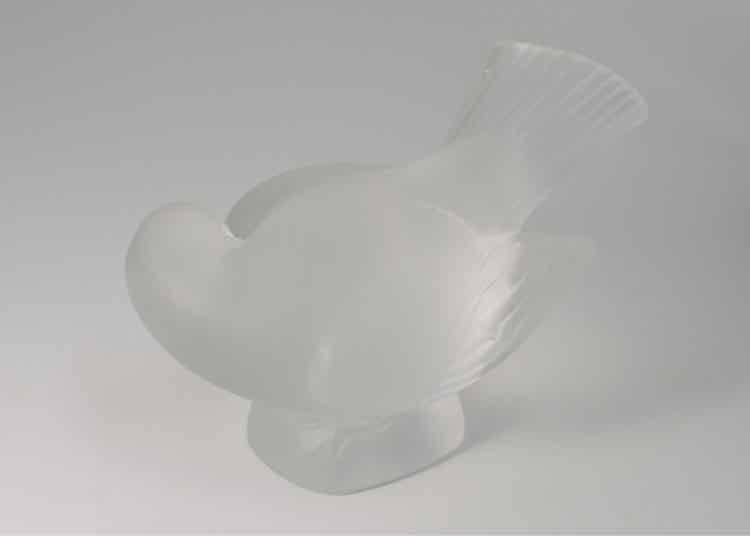 Art Lalique French crystal Bird