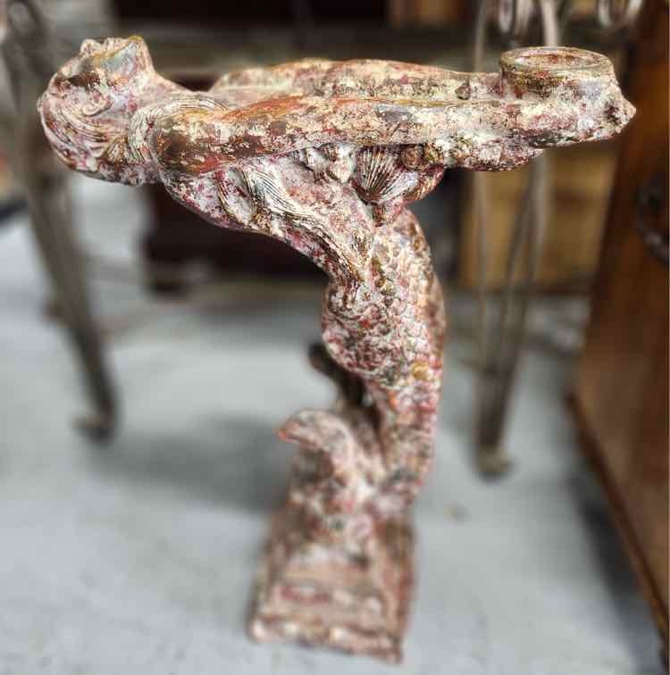 Mermaid Candle Holder Statue