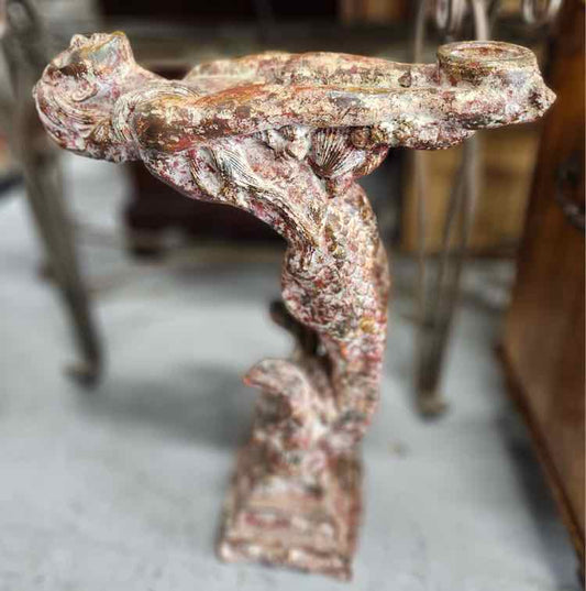 Mermaid Candle Holder Statue