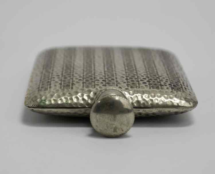 Hammered Metal Flask