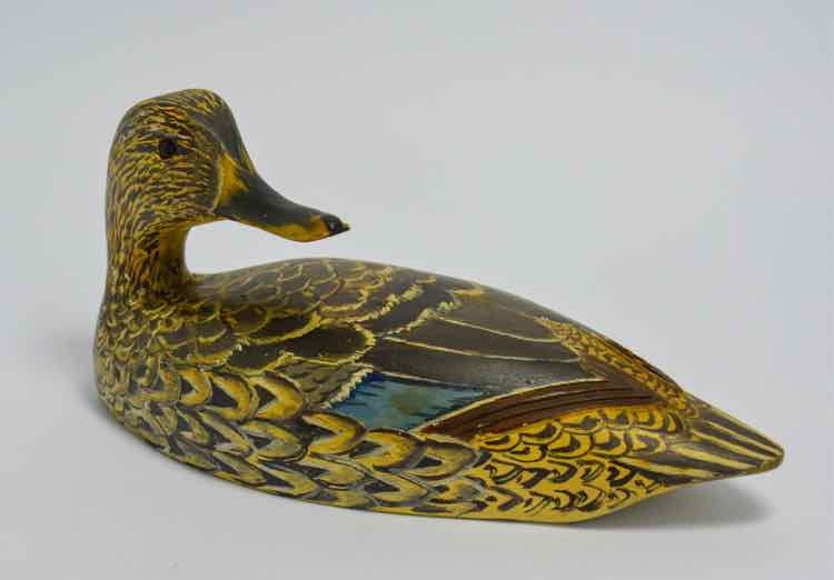 Hand Crafted Wooden Mallard Decoy