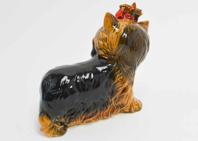 Vtg. Goebel Porcelain Yorkshire Terrier Figurine